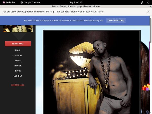 Rolandferrari.modelcentro.com Trial Sign Up