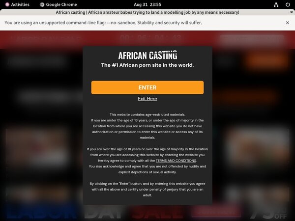 African Casting Adult