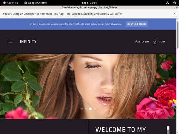 GloriaLamour Signup Page