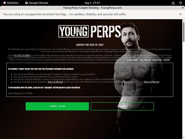 New Young Perps Account