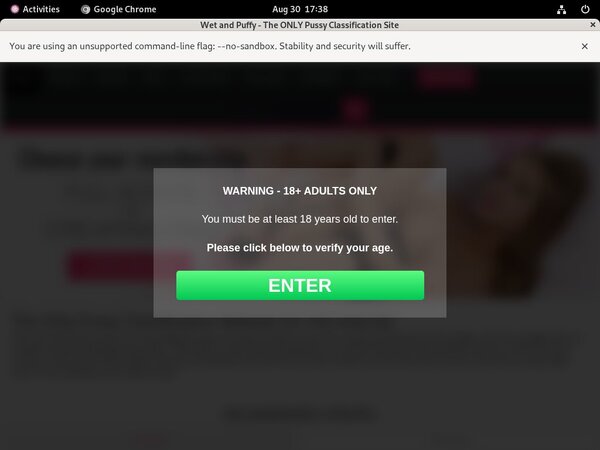 Wet And Puffy Login Info