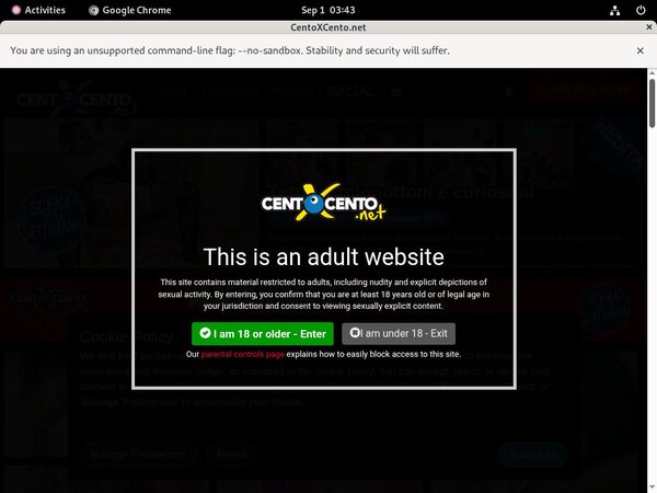Centoxcento Free Premium Account