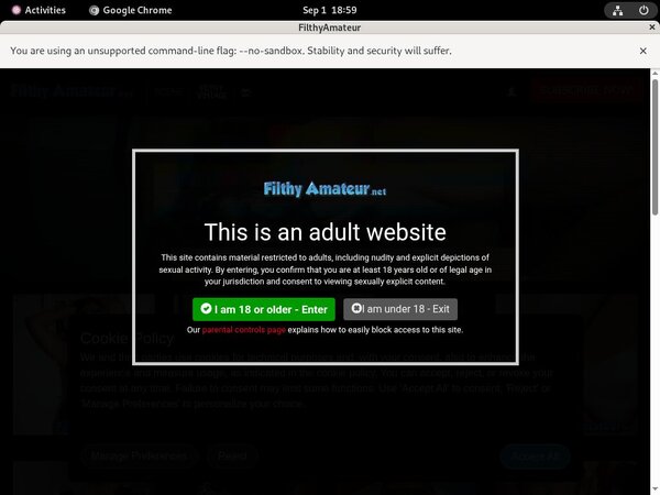 Filthy Amateur Discount (SAVE 50%)
