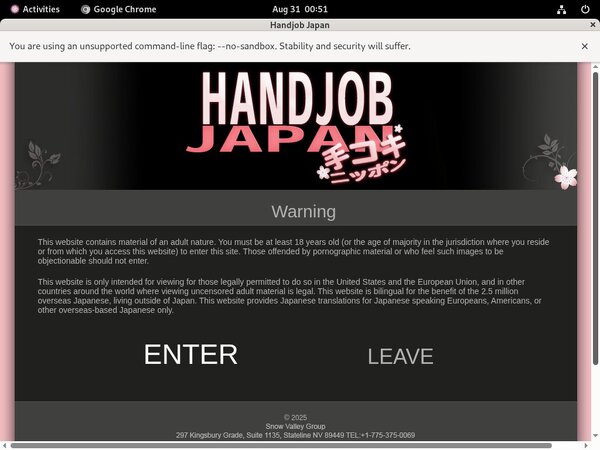 Handjob Japan Hacked Account Handjob Japan Hacked Account